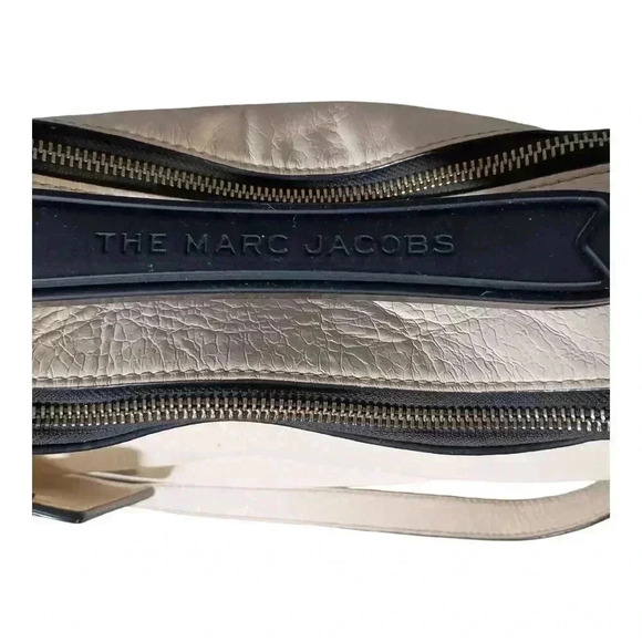 Marc Jacobs The Soft Box Satchel Top Handle Crossbody Ivory Leather Medium - Picture 3 of 12